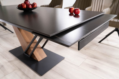 Table GENESIS BLACK / BLACK 180 (240)X90