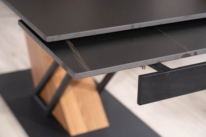 Table GENESIS BLACK / BLACK 180 (240)X90