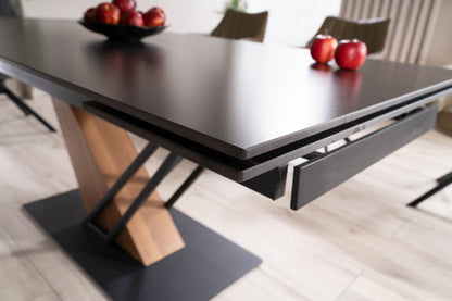 Table GENESIS BLACK / BLACK 180 (240)X90