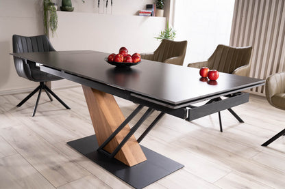 Table GENESIS BLACK / BLACK 180 (240)X90