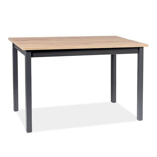 Table HORACE ARTISAN OAK COLOR / BLACK 125(170)x75