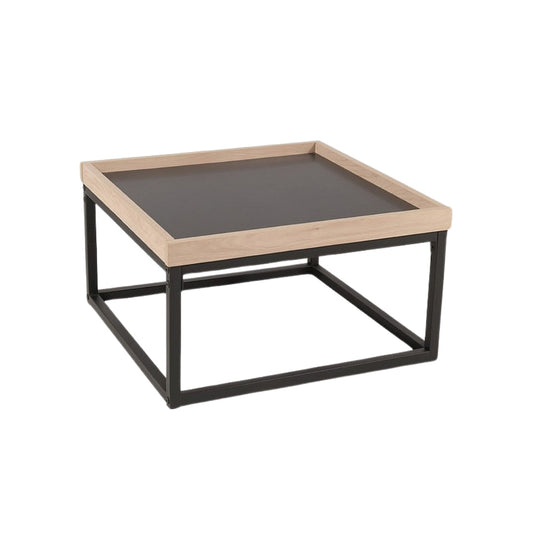 Coffee table LAGOS B OAK TONE/BLACK 53X53