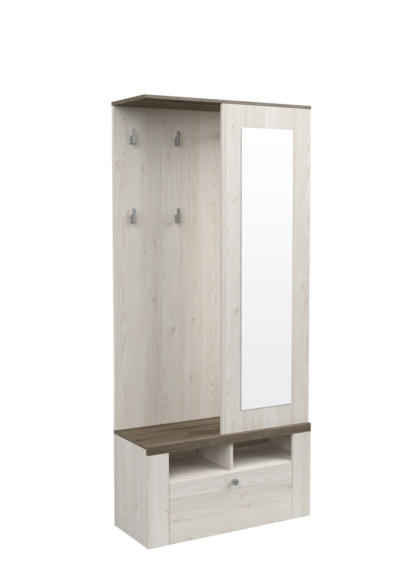 Larona - Hallway set I / Sibiu larche/Sonoma truffel 