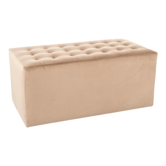 Pouf LORI 2 VELVET BEIGE BLUVEL 28