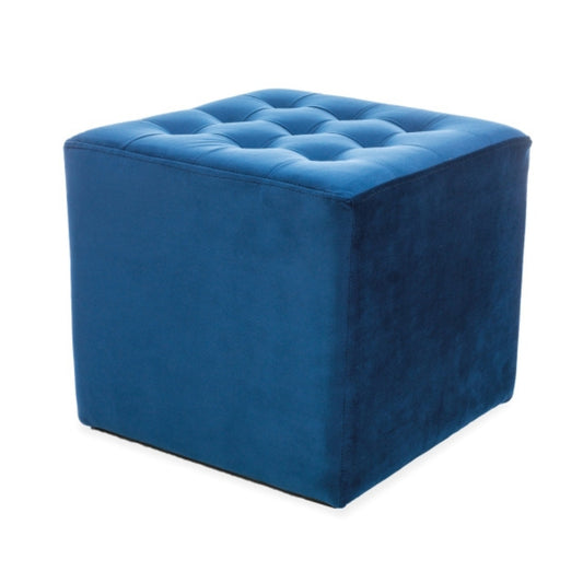 Pouf LORI VELVET BLUE BLUVEL 86