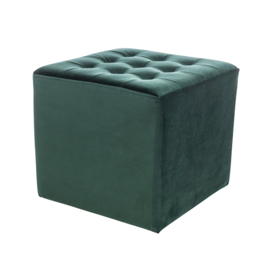 Pouf LORI VELVET GREEN BLUVEL 78