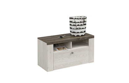 Larona - Shoe cabinet / Sibiu larche/Sonoma truffel 