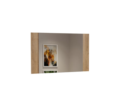 Larona - Mirror with frame / Light riviera oak 