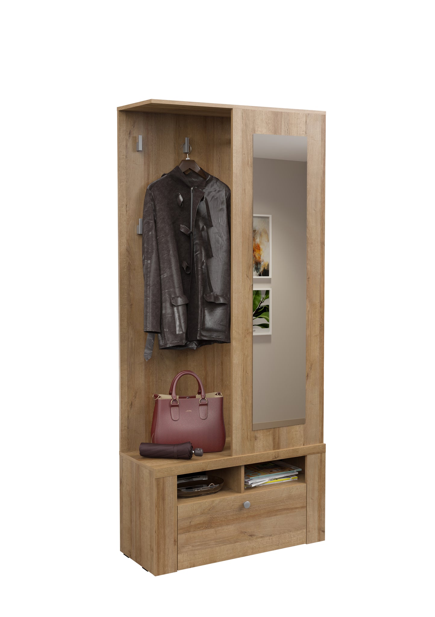 Larona - Hallway set I / Light riviera oak 