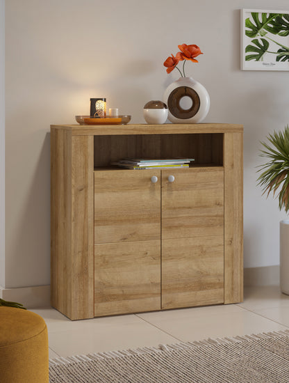 Larona - Hallway chest of drawers / Light riviera oak 