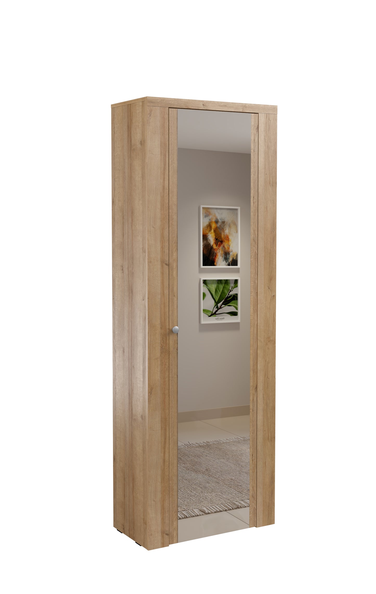 Larona - Hallway cabinet (small) / Light riviera oak 