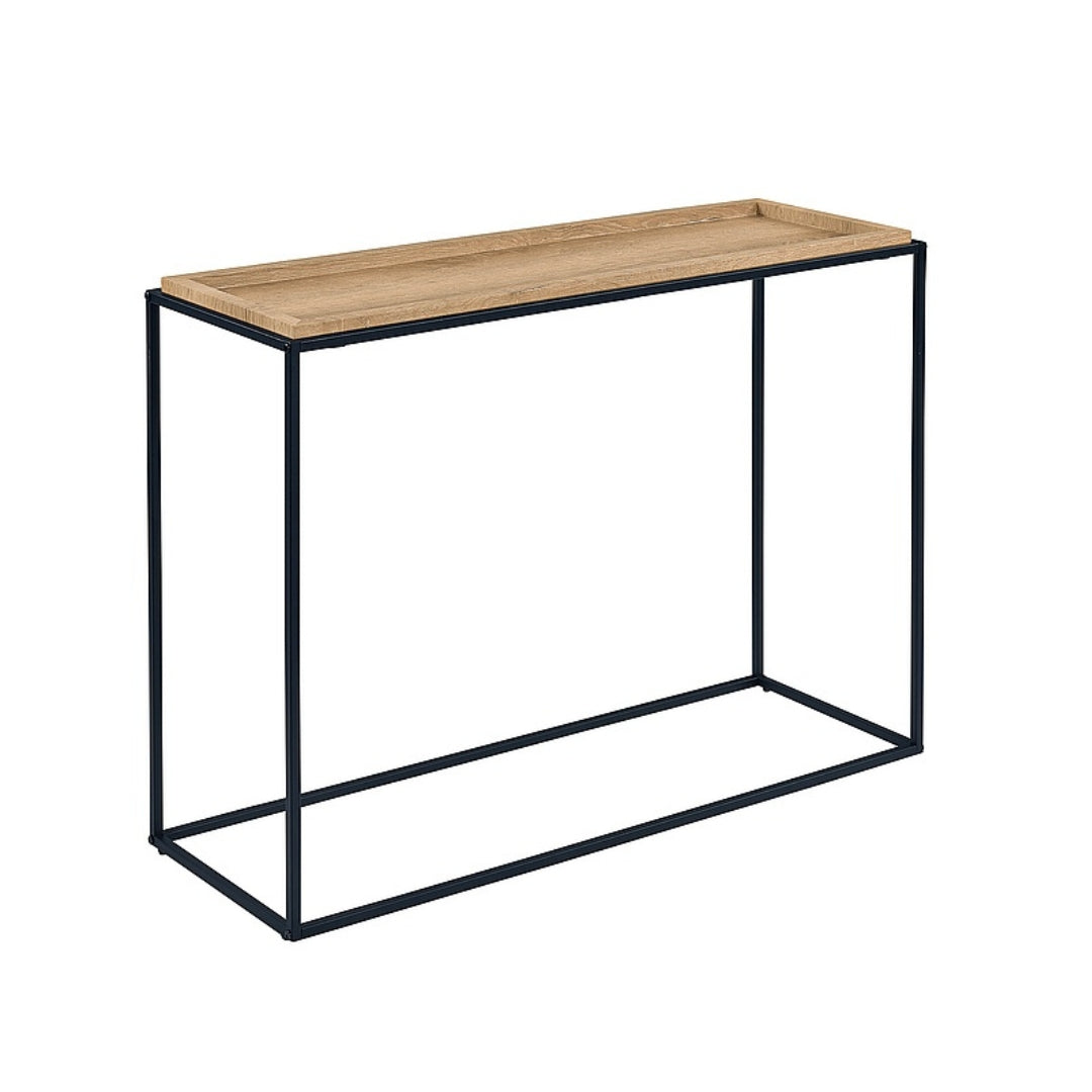 CONSOLE MERIDA C OAK/BLACK 110X38 