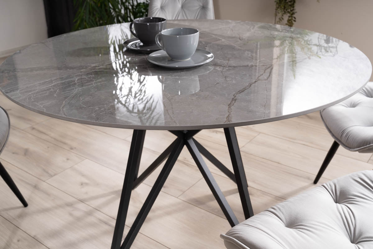 Table MURANO GRAY/BLACK FRAME FI120