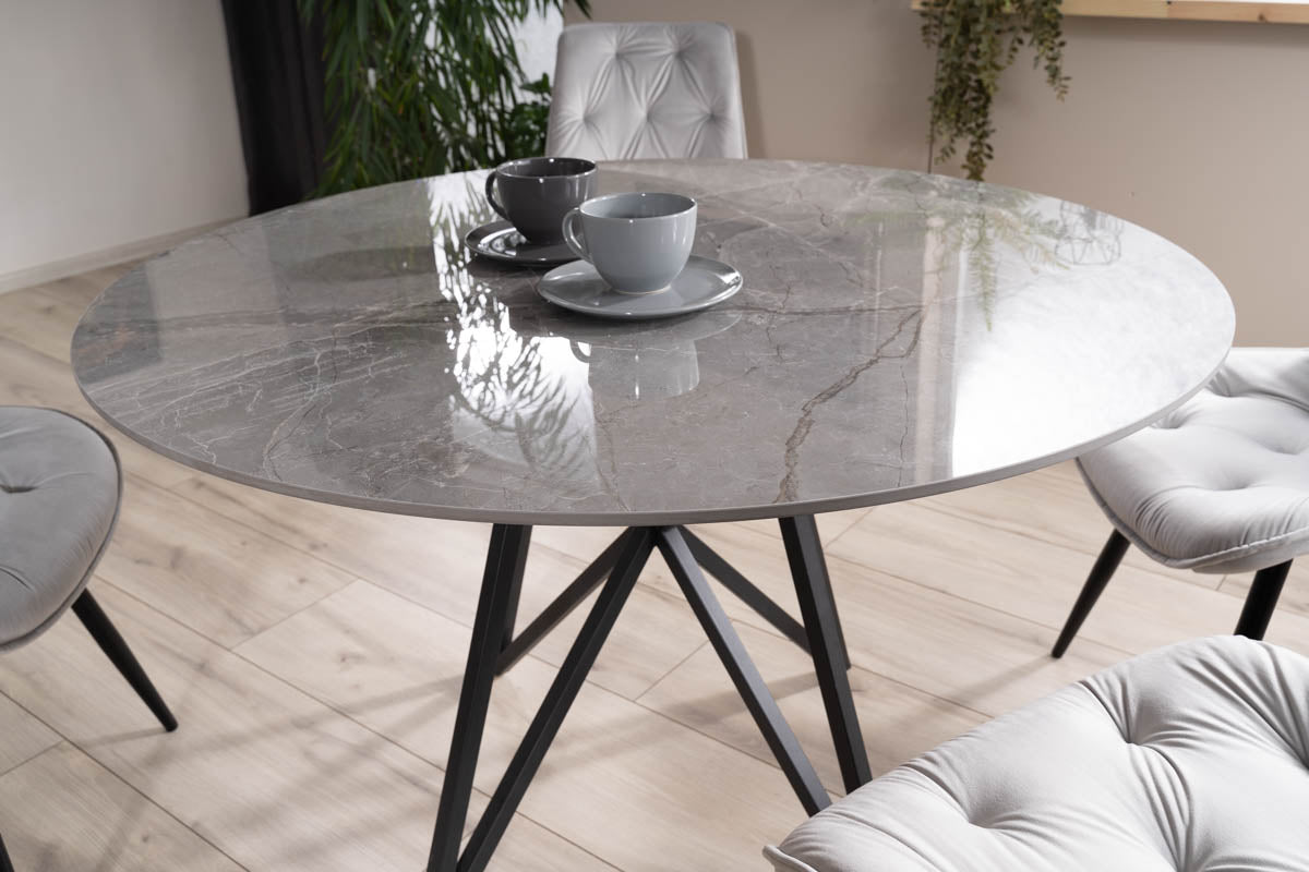 Table MURANO GRAY/BLACK FRAME FI120