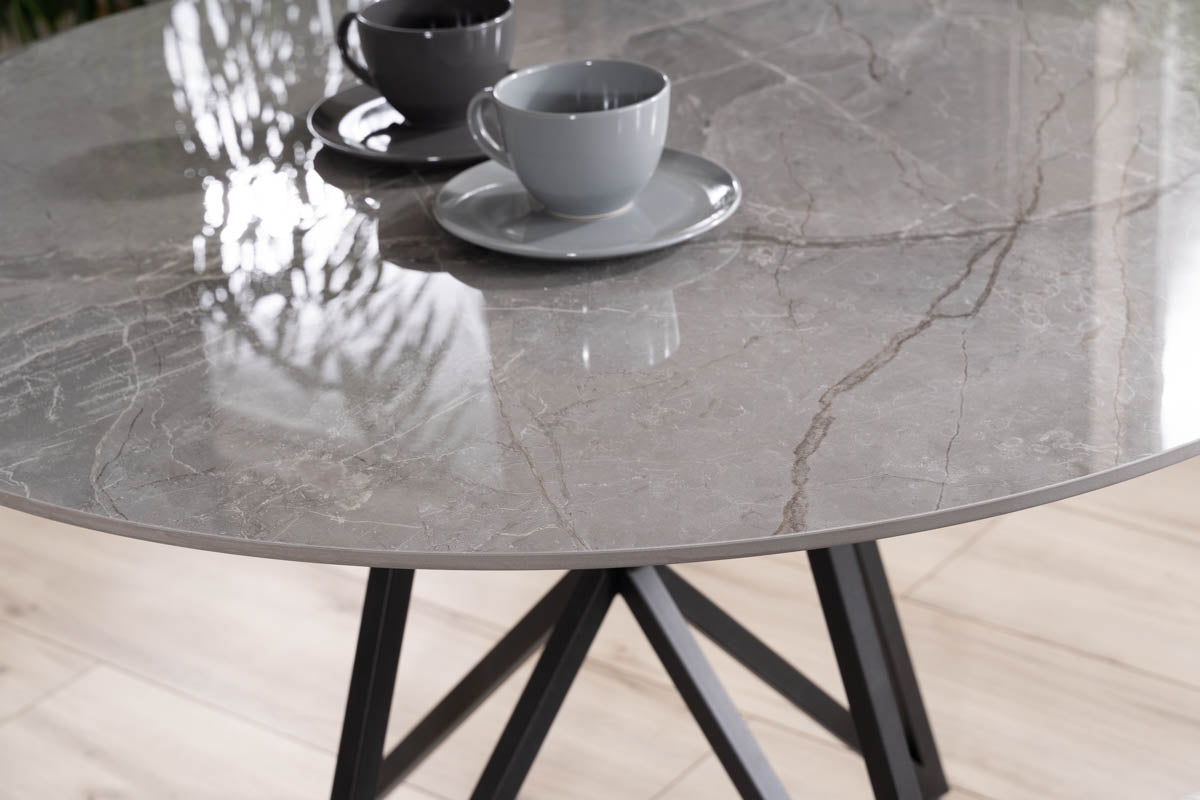 Table MURANO GRAY/BLACK FRAME FI120