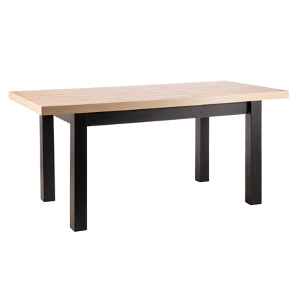 Table PRESTO ARTISAN OAK COLOR / BLACK 140(218)X80