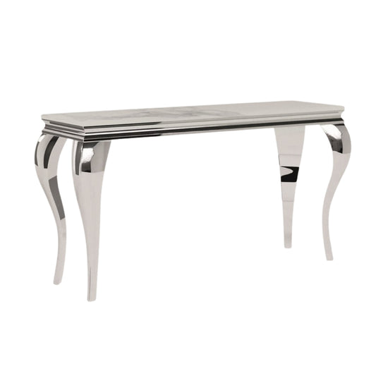 CONSOLE PRINCE C CERAMIC/CHROME 120X40 