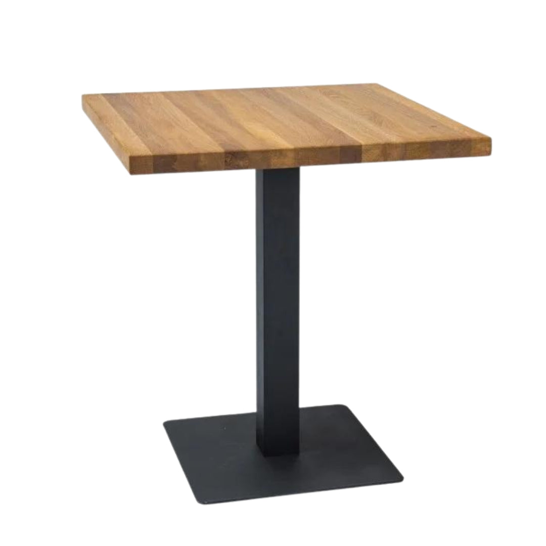 Table PURO OAK COLOR/BLACK VENEER 60x60