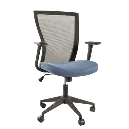 Office Chair Q-328 BLACK/BLUE 