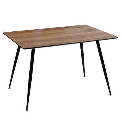 Table REMUS WALNUT/BLACK FRAME 120X80