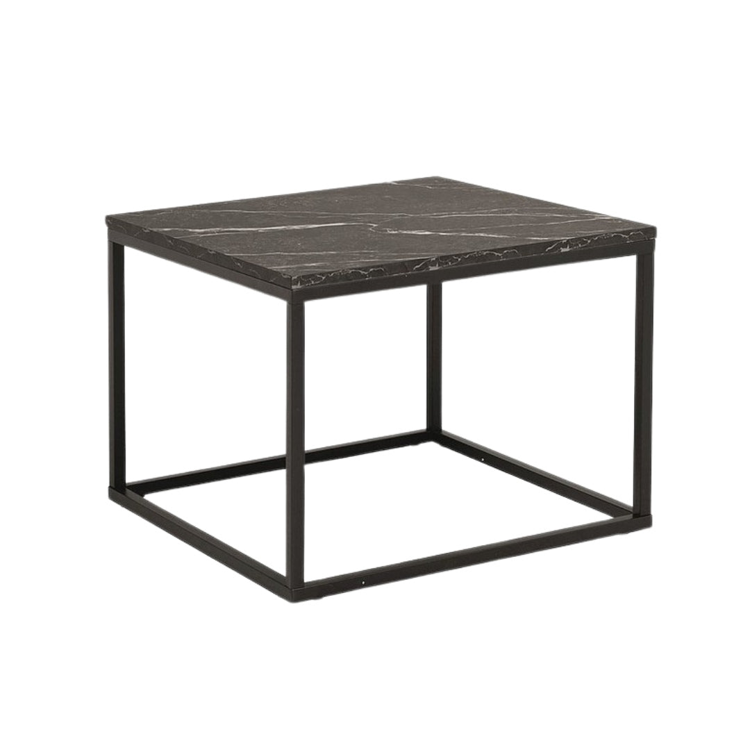 Coffee table ROSSI B BLACK MARBLE EFFECT/BLACK