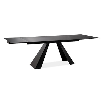 Table SALVADORE BLACK HAIR 160(240)X90