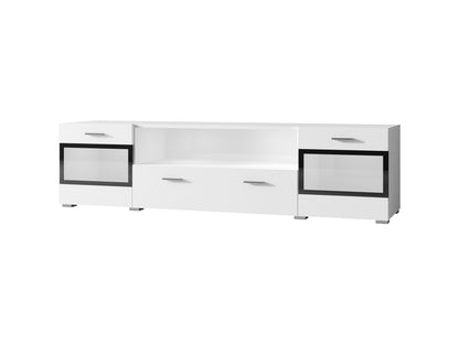 SARAH MIX - TV cabinet with 2 doors and 1 opening / White