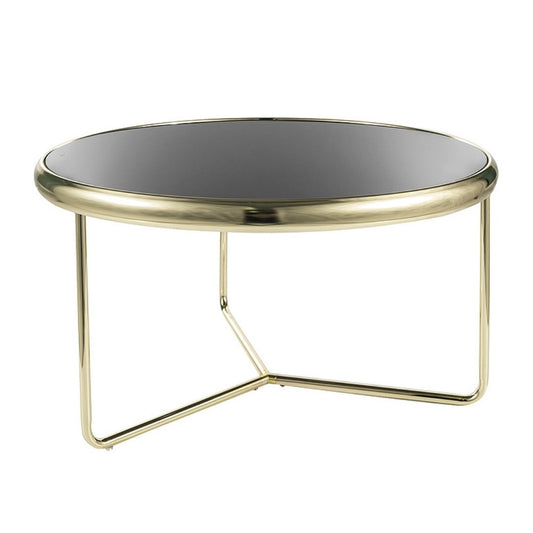 Coffee table SCARLET BLACK/GOLD FI74