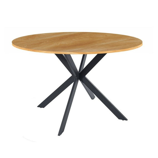 Table TALIA II OAK COLOR/BLACK MATTE FI 90