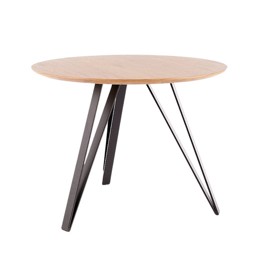 Table TETIS OAK COLOR/BLACK FRAME FI 100