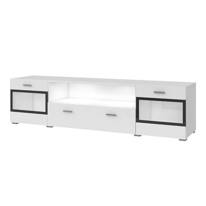 SARAH MIX - TV cabinet with 2 doors and 1 opening / White