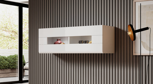 TOLEDO WM - Wall cabinet horizontal / White