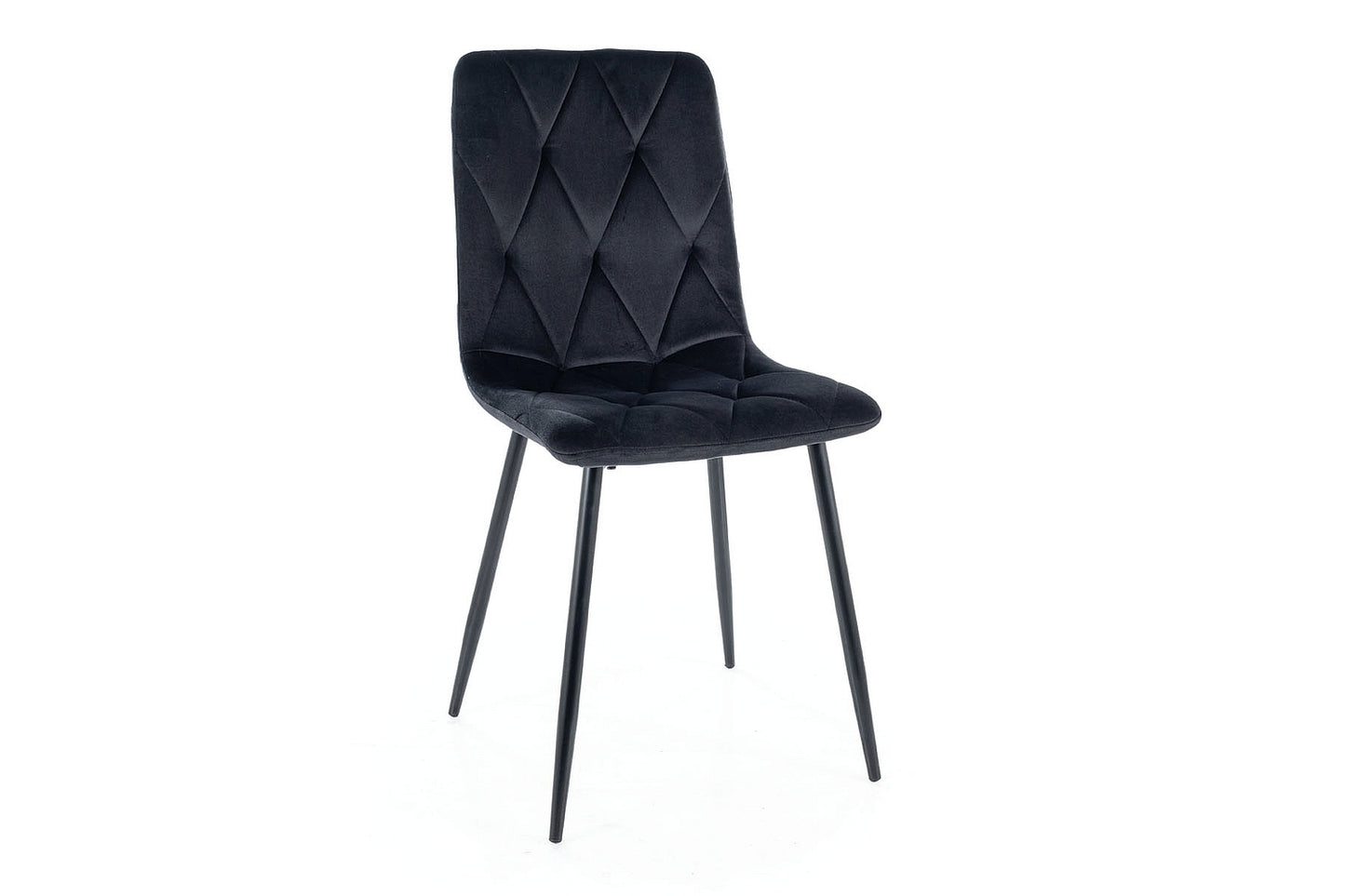 Chair TOMA VELVET BLACK FRAME/BLACK BLUEVEL 19