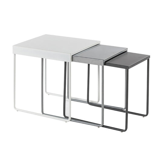 Coffee table VICKY WHITE/GRAY (SET)