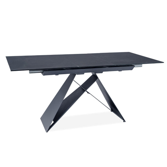 Table WESTIN SG BLACK/BLACK MATTE 120(160)X80