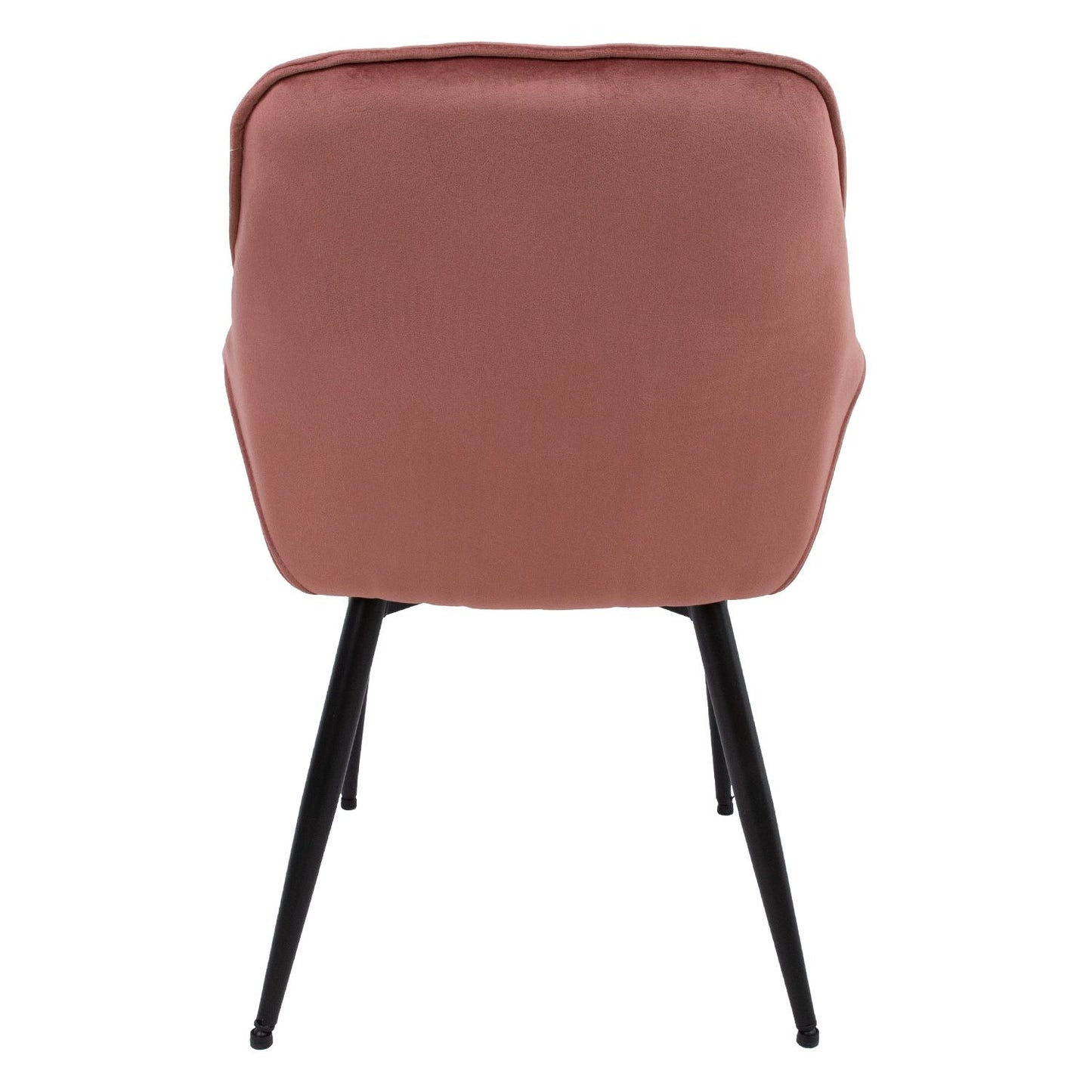 Chair BRITA, pink velvet 