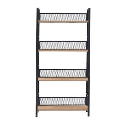 Shelf HECTOR 60x28xH121cm, ash/black