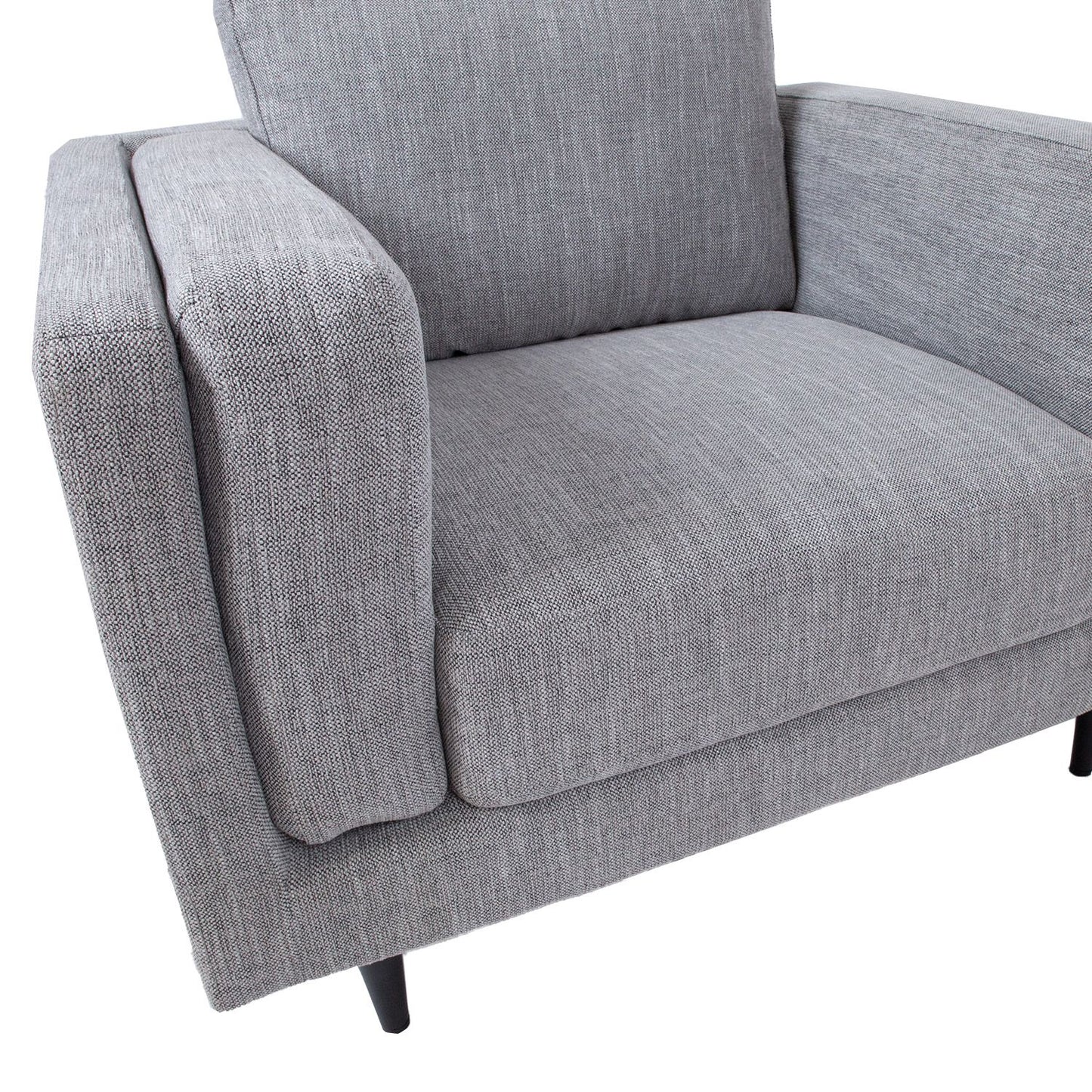 Lounge chair LISBON 110x92xH89cm, gray 