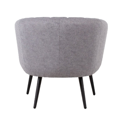 Lounge chair TUCKER 78x71xH69cm, gray 