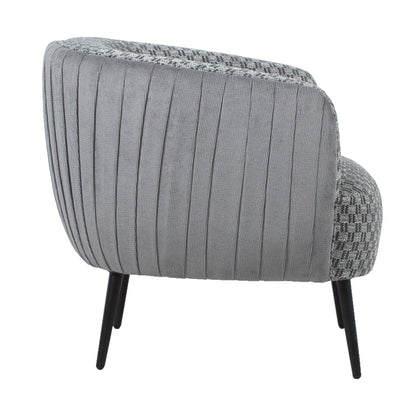 Lounge chair ACCENT 77x80xH74cm, gray 