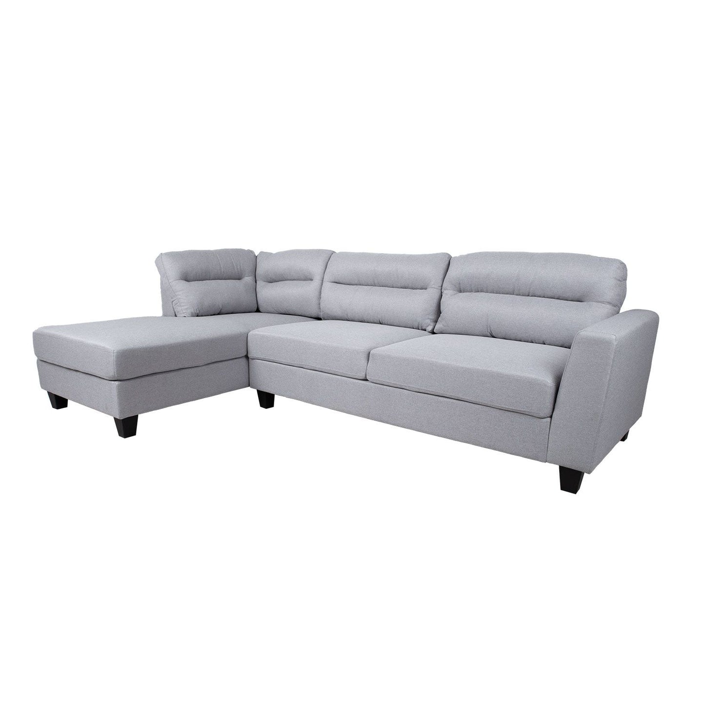 Corner sofa HELSINKI KS, light gray