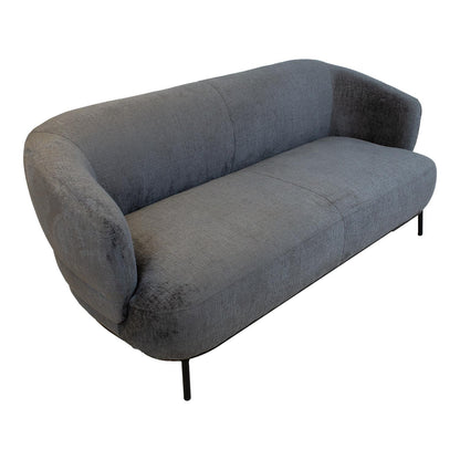 Sofa GEMALA 2.5 roomy, dark gray