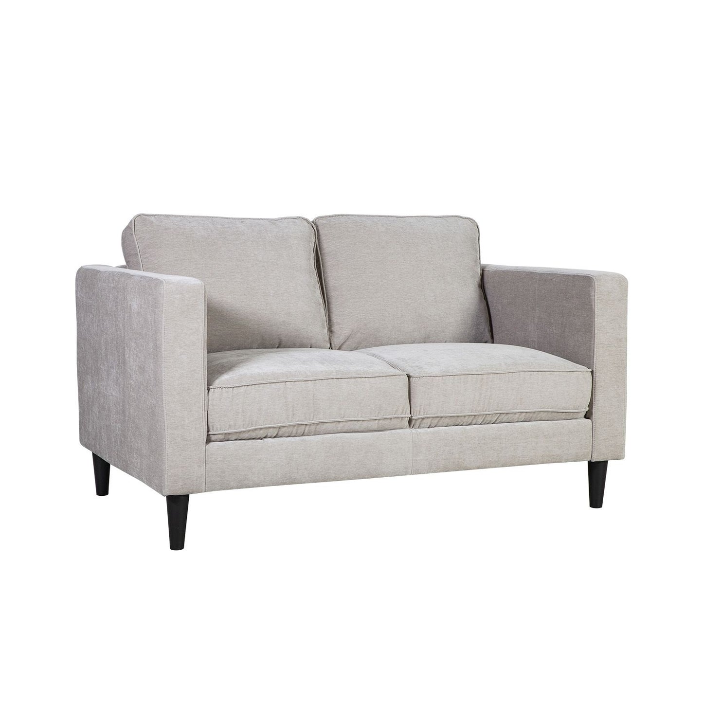 Sofa SPENCER 2-seater, 140x82xH84cm, light gray