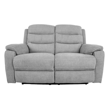 Sofa MIMI 2-seater 153x93xH102cm, electric sofa, light gray