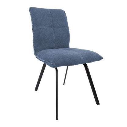 Chair EDDY, greyish blue 