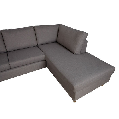 Corner sofa HARALD RC dark gray