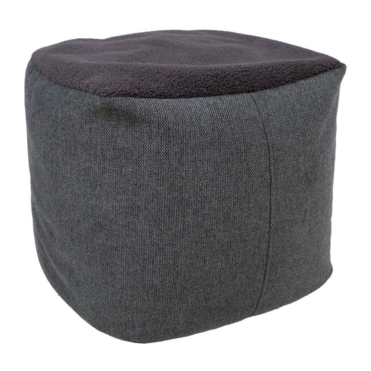 Pouf LAMB BAG 55x55xH45cm, dark gray