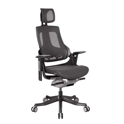 Work chair WAU grey/black 