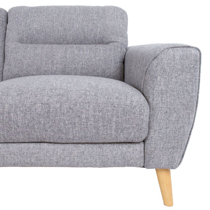 Corner sofa DANTE LC, light gray