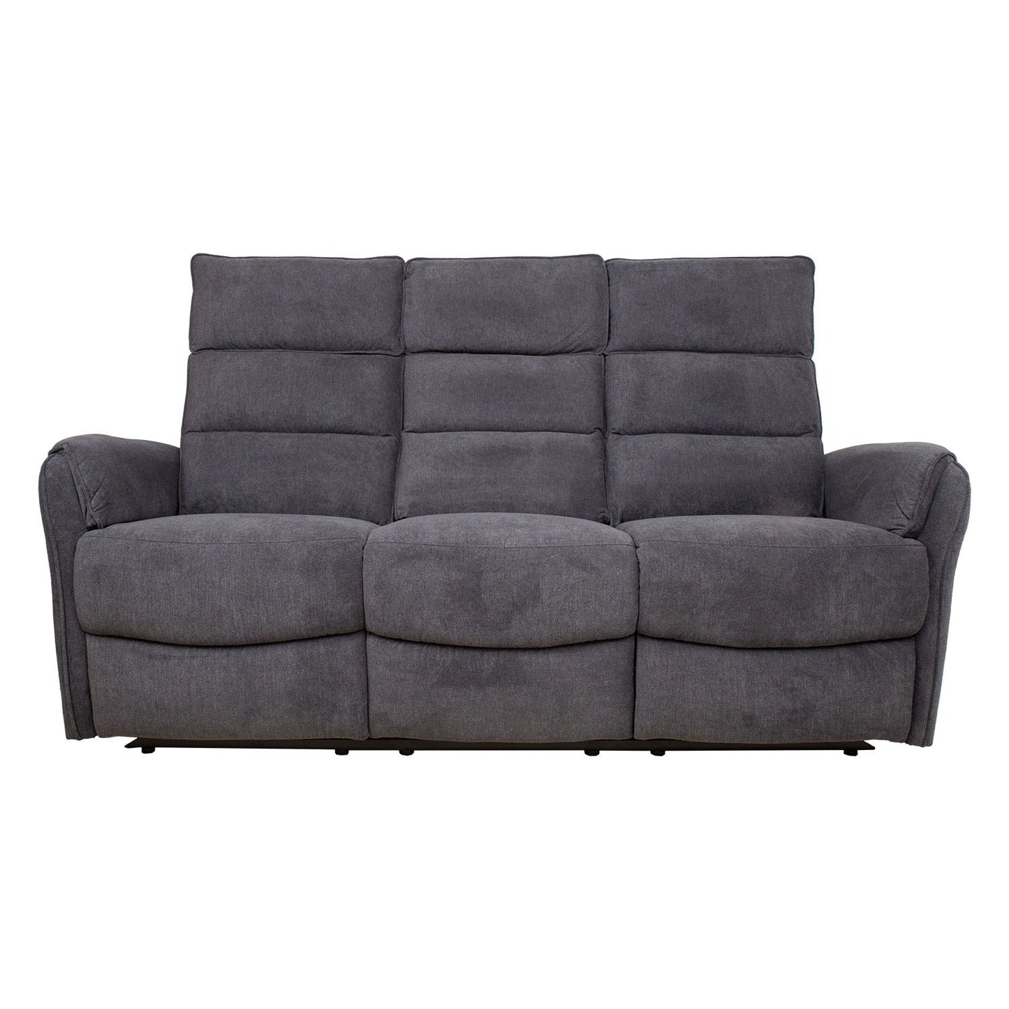 Regliner sofa BOWERS 3-seater, electric, bluish gray